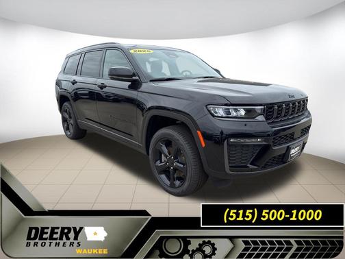 Diamond Black Crystal Pearlcoat 2026 Jeep Grand Cherokee L Limited