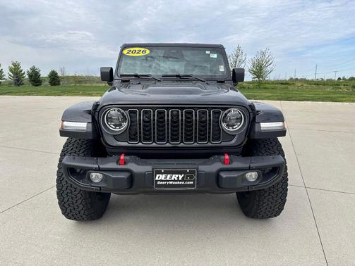 Black Clearcoat 2026 Jeep Wrangler Rubicon