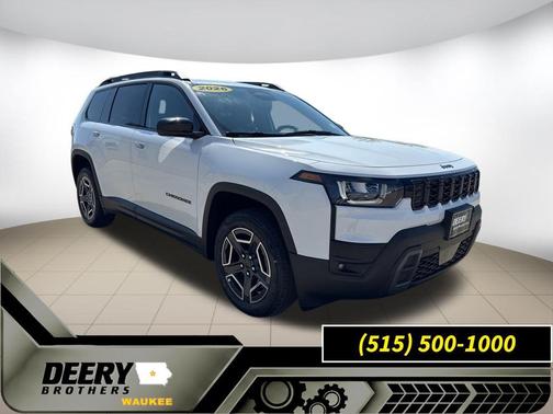 Bright White Clearcoat 2026 Jeep Cherokee Laredo