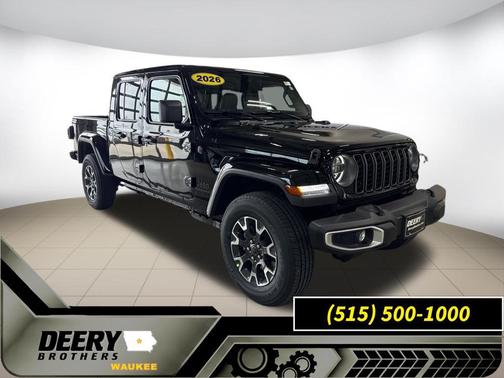 Black Clearcoat 2026 Jeep Gladiator Sahara