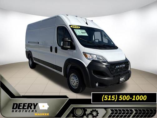 Bright White Clearcoat 2026 RAM ProMaster 2500 Tradesman