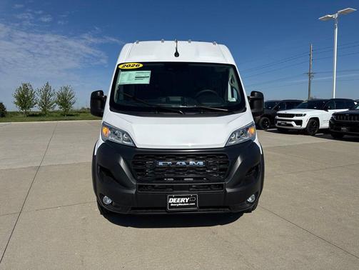 Bright White Clearcoat 2026 RAM ProMaster 2500 Tradesman