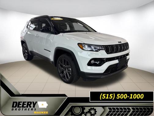 Bright White Clearcoat 2026 Jeep Compass Limited