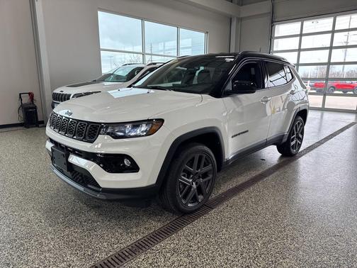 Bright White Clearcoat 2026 Jeep Compass Limited