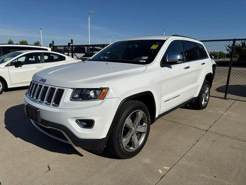 Bright White Clearcoat 2014 Jeep Grand Cherokee Limited