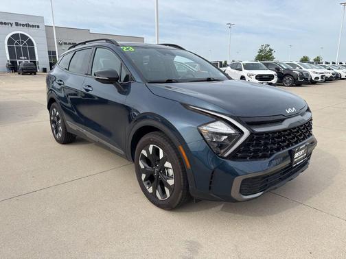 Vesta Blue 2023 Kia Sportage Plug-In Hybrid X-Line