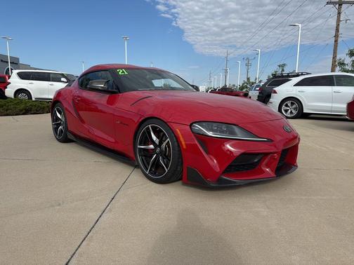Renaissance Red 2021 Toyota Supra 3.0 Premium