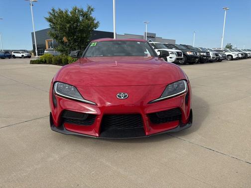 Renaissance Red 2021 Toyota Supra 3.0 Premium