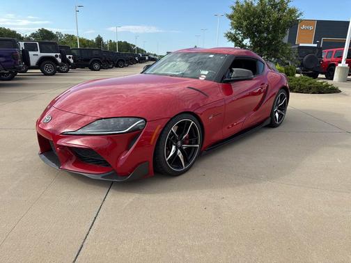 Renaissance Red 2021 Toyota Supra 3.0 Premium