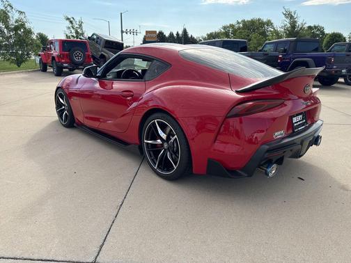 Renaissance Red 2021 Toyota Supra 3.0 Premium