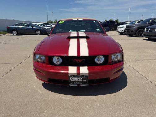 Red 2008 Ford Mustang GT Deluxe