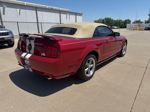 Red 2008 Ford Mustang GT Deluxe