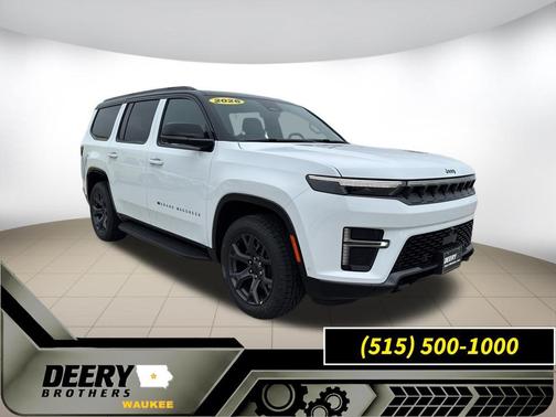 Bright White Clearcoat 2026 Jeep Grand Wagoneer Upland