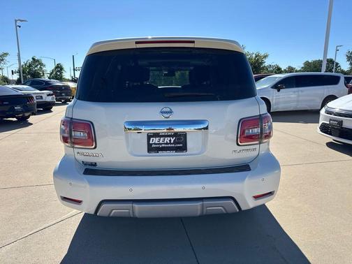 Pearl White 2017 Nissan Armada Platinum