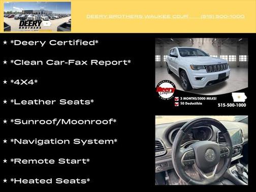 2019 Jeep Grand Cherokee Overland