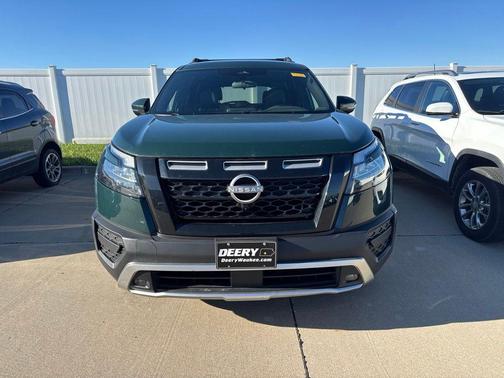 Obsidian Green Pearl 2023 Nissan Pathfinder Rock Creek