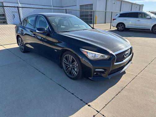 Midnight Black 2017 INFINITI Q50 3.0t Sport