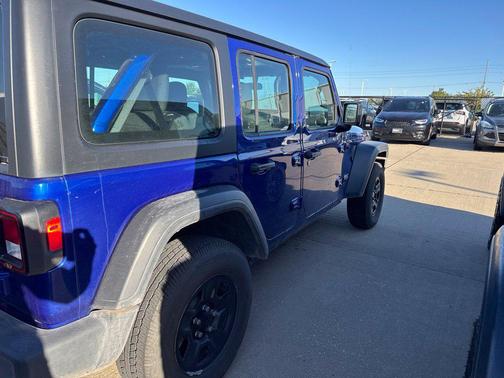 Ocean Blue Metallic Clearcoat 2020 Jeep Wrangler Unlimited Sport