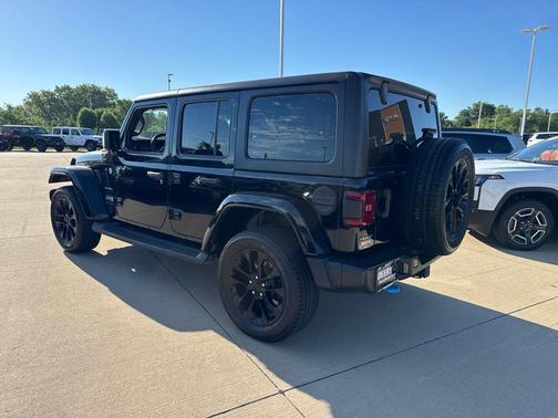 Black Clearcoat 2023 Jeep Wrangler 4xe Sahara