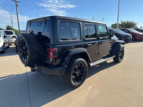Black Clearcoat 2023 Jeep Wrangler 4xe Sahara