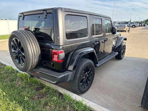 Black Clearcoat 2023 Jeep Wrangler 4xe Sahara
