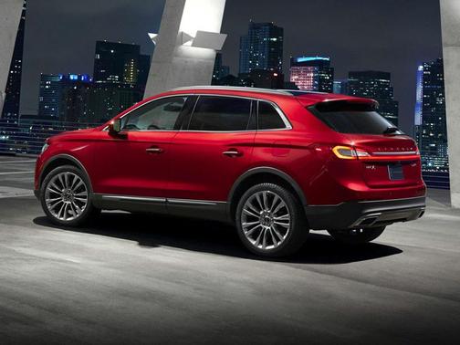 Red 2017 Lincoln MKX Reserve