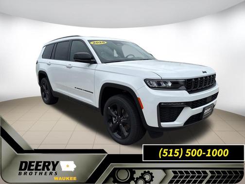 Bright White Clearcoat 2026 Jeep Grand Cherokee L Limited