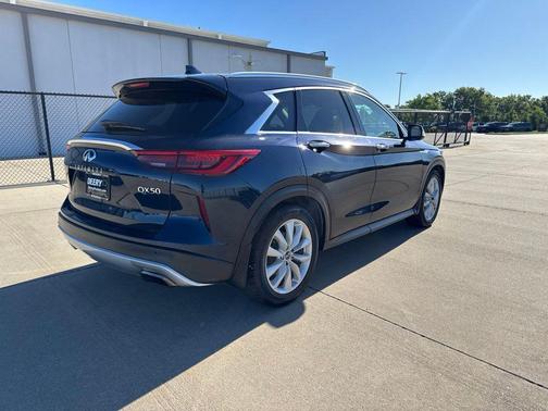 Hermosa Blue 2019 INFINITI QX50 ESSENTIAL