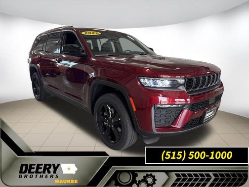 Velvet Red Pearlcoat 2026 Jeep Grand Cherokee L Limited