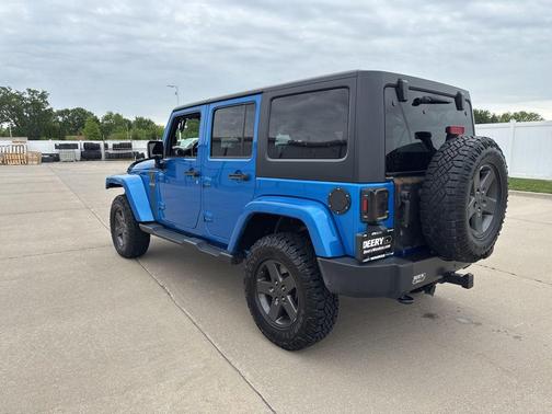 Hydro Blue Pearl Coat 2016 Jeep Wrangler Unlimited Unlimited Freedom Edition