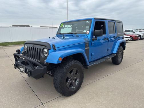 Hydro Blue Pearl Coat 2016 Jeep Wrangler Unlimited Unlimited Freedom Edition