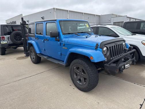 Hydro Blue Pearl Coat 2016 Jeep Wrangler Unlimited Unlimited Freedom Edition