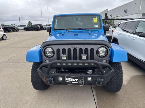 Hydro Blue Pearl Coat 2016 Jeep Wrangler Unlimited Unlimited Freedom Edition