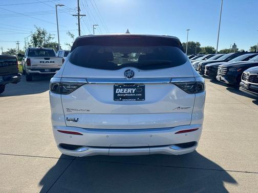 White Frost Tricoat 2023 Buick Enclave Avenir