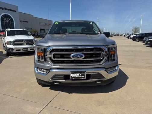 Silver Metallic 2021 Ford F-150 XLT