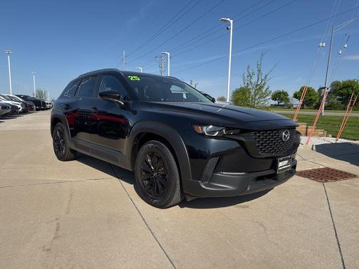 Jet Black Mica 2025 Mazda CX-50 2.5 S Preferred Package