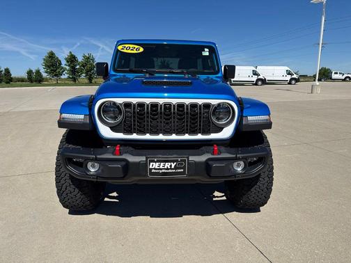 Hydro Blue Pearl Coat 2026 Jeep Wrangler Rubicon