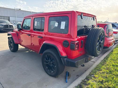 Firecracker Red Clearcoat 2025 Jeep Wrangler 4xe Sahara