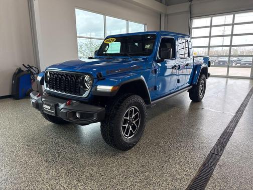 Hydro Blue Pearlcoat 2026 Jeep Gladiator Rubicon