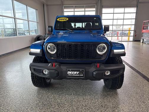 Hydro Blue Pearlcoat 2026 Jeep Gladiator Rubicon