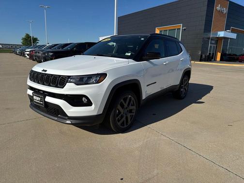 Bright White Clearcoat 2026 Jeep Compass Limited