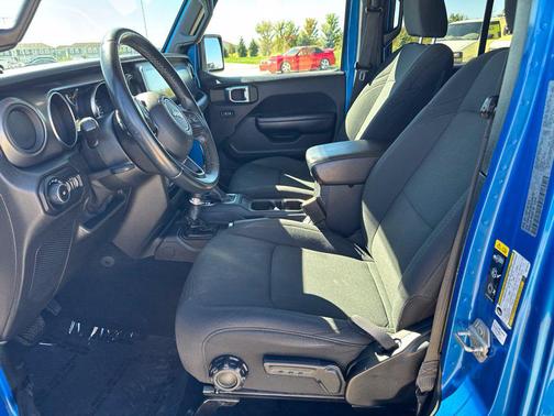 Hydro Blue Pearl Coat 2021 Jeep Wrangler Willys