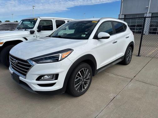 Winter White 2020 Hyundai TUCSON Limited