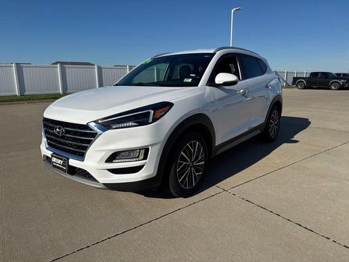 Winter White 2020 Hyundai TUCSON Limited