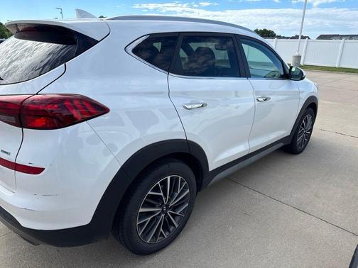 Winter White 2020 Hyundai TUCSON Limited
