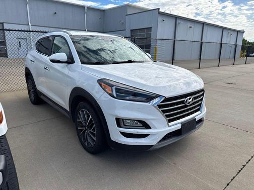 Winter White 2020 Hyundai TUCSON Limited