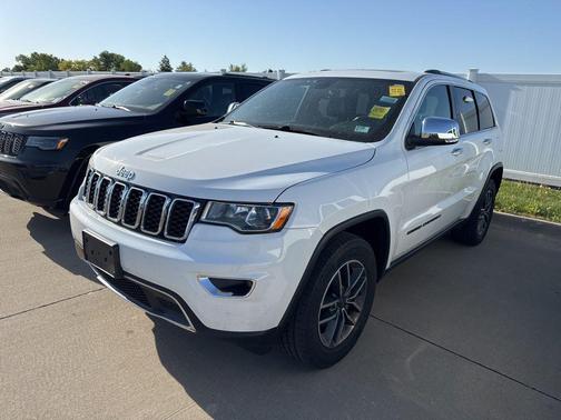 Bright White Clearcoat 2019 Jeep Grand Cherokee Limited