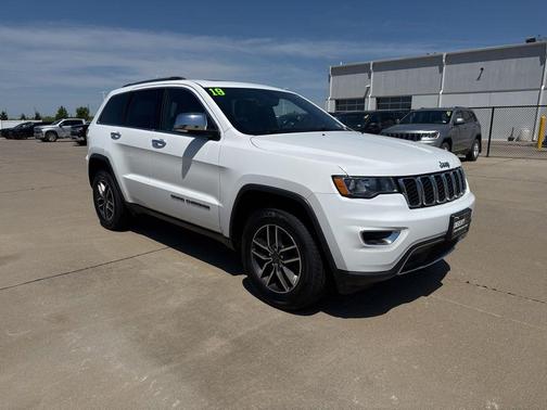 Bright White Clearcoat 2019 Jeep Grand Cherokee Limited
