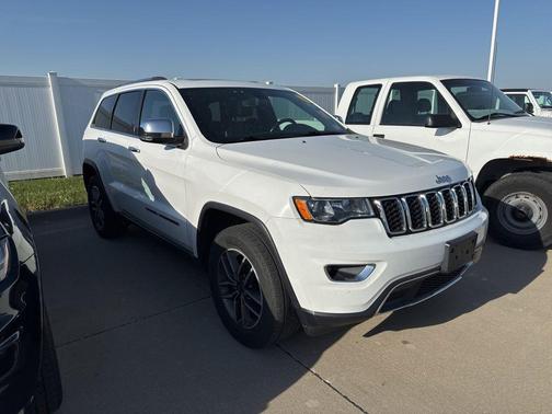 Bright White Clearcoat 2019 Jeep Grand Cherokee Limited