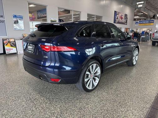 Blue 2019 Jaguar F-PACE 30t R-Sport